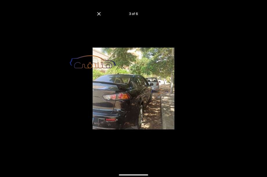 Lancer EX Shark Mitsubishi أسود