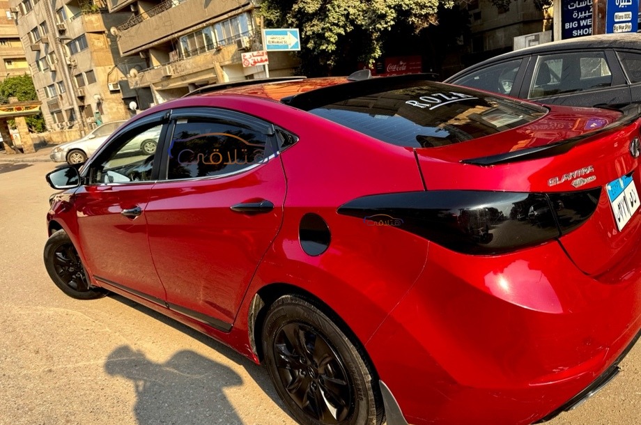 Elantra MD Hyundai 2016 Giza Red 7032845 - Car for sale : Hatla2ee