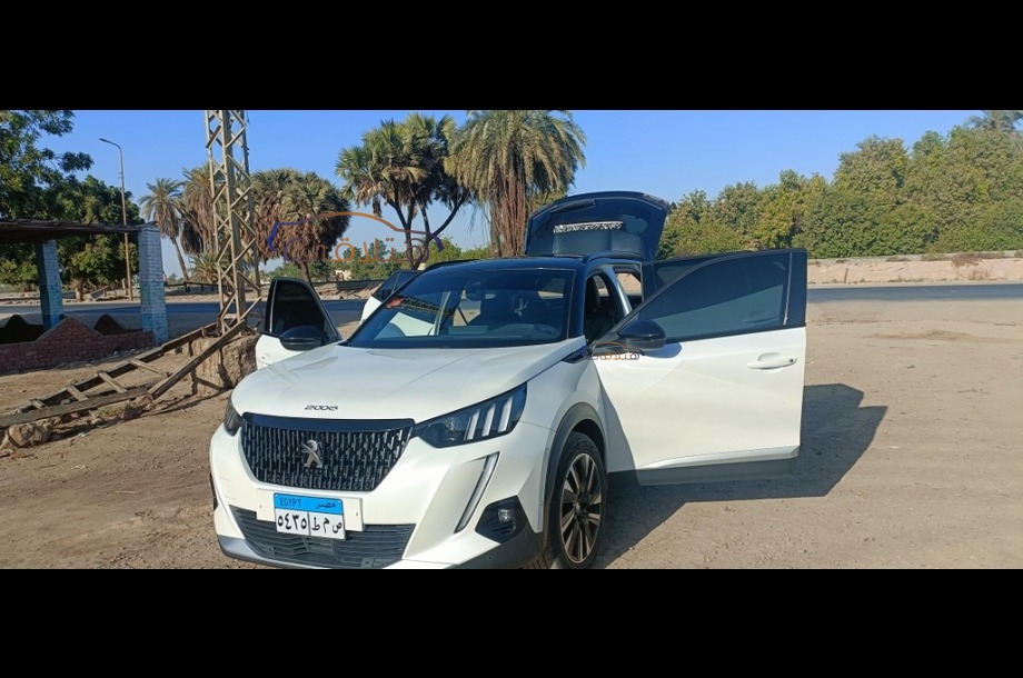 2008 Peugeot أبيض