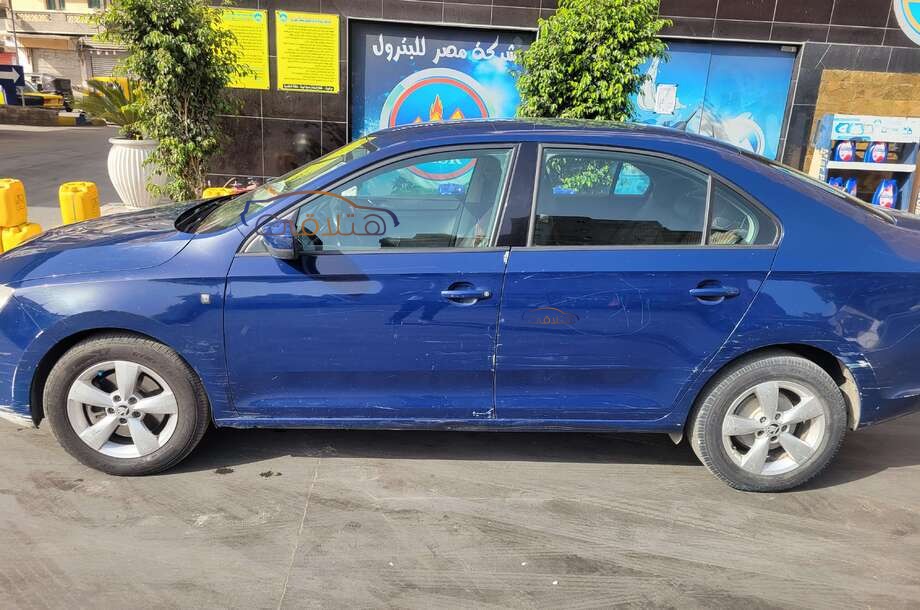 Rapid Skoda Dark blue