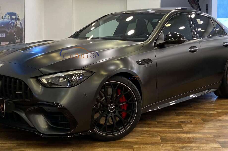 C63 AMG Mercedes Black