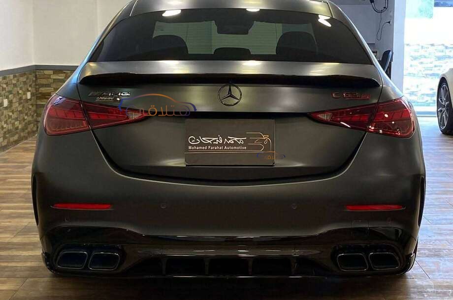 C63 AMG Mercedes Black