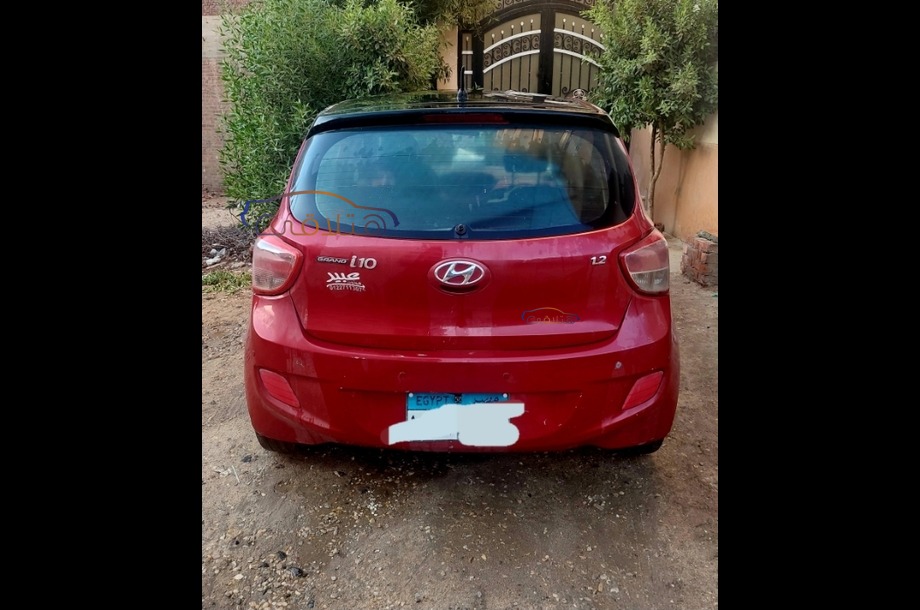 Grand i10 Hyundai Red