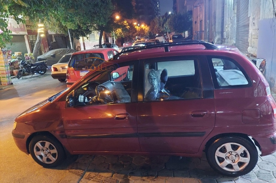 Matrix Hyundai Dark red