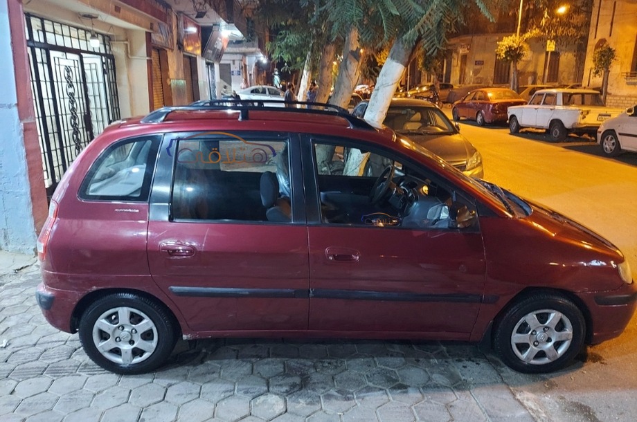 Matrix Hyundai Dark red