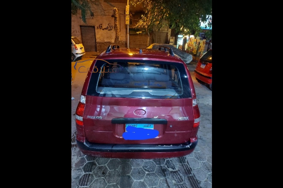 Matrix Hyundai Dark red