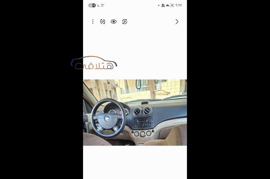 Aveo Chevrolet فضي