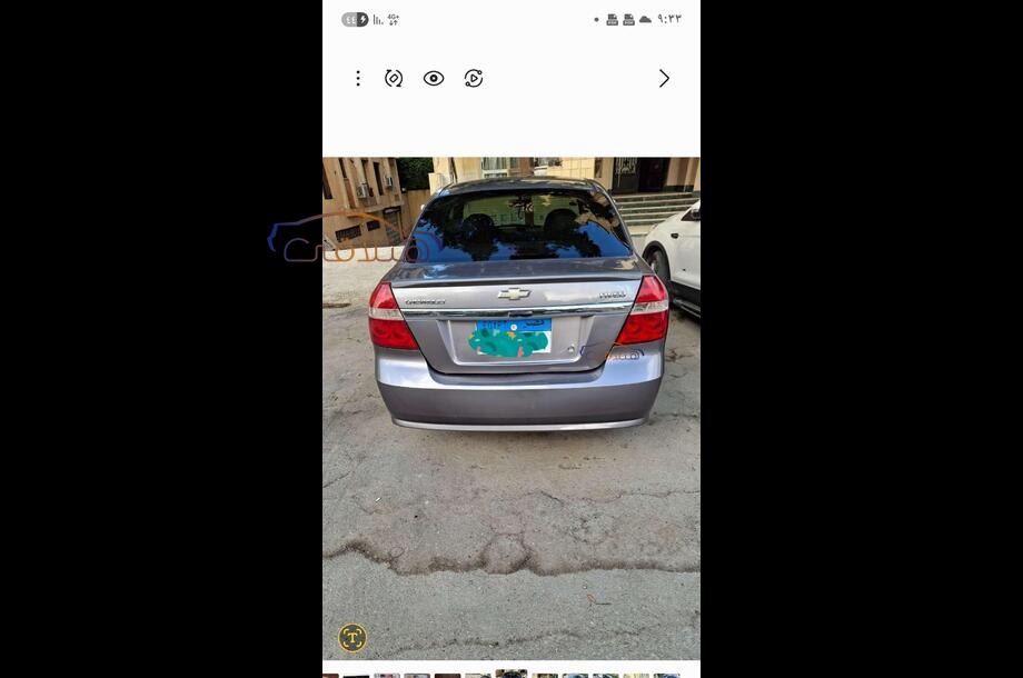 Aveo Chevrolet فضي