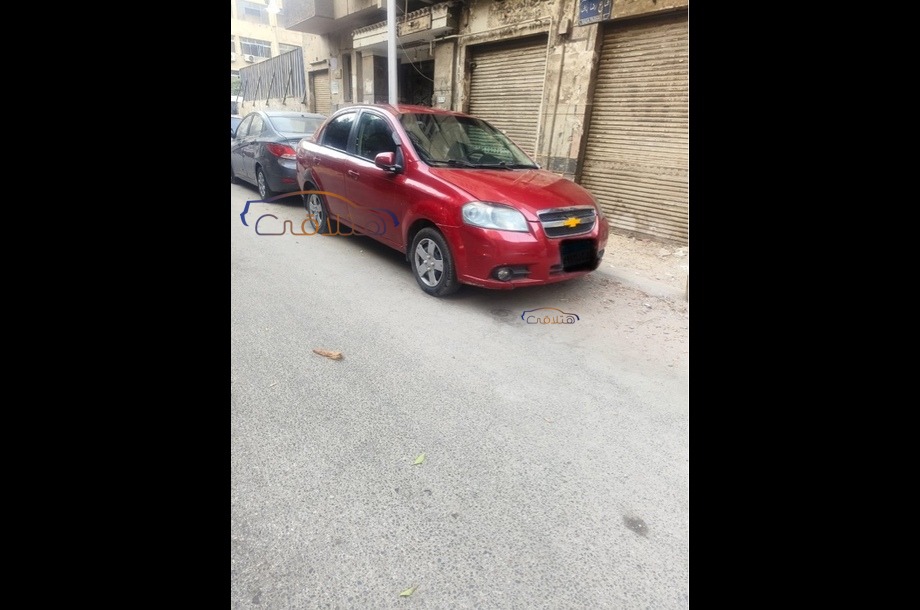 Aveo Chevrolet Dark red
