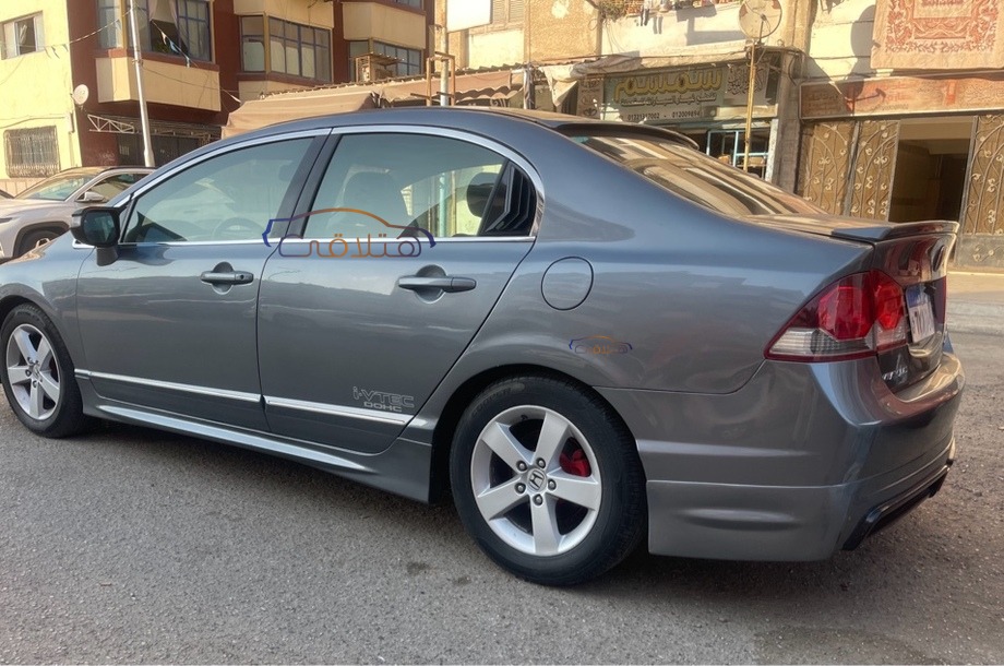 Civic Honda رمادي