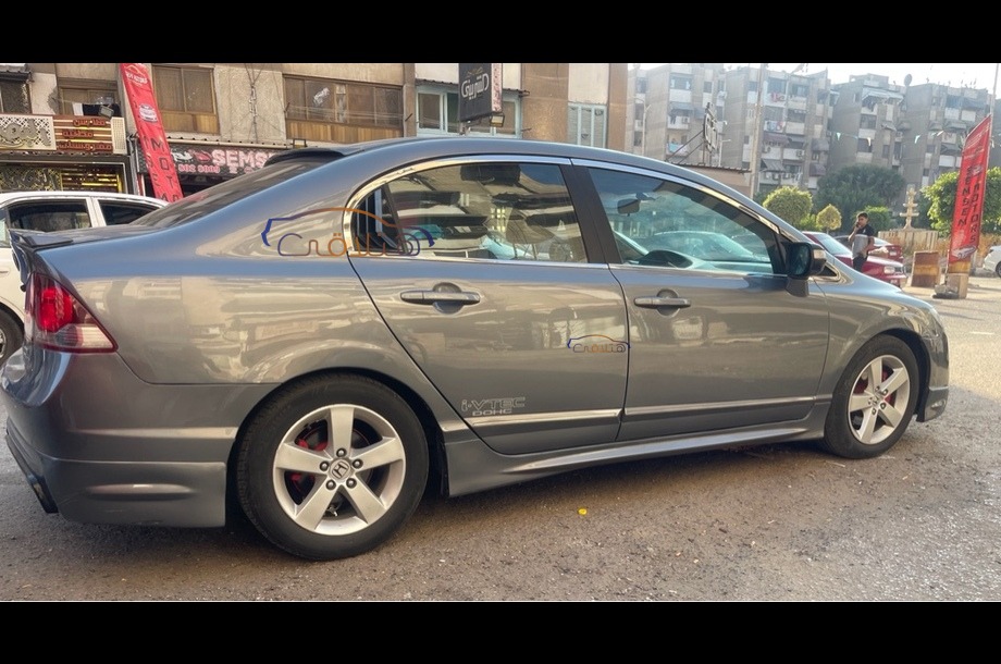Civic Honda رمادي
