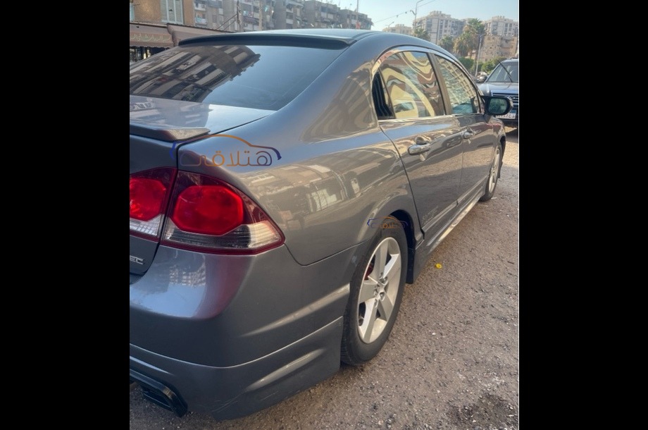 Civic Honda رمادي