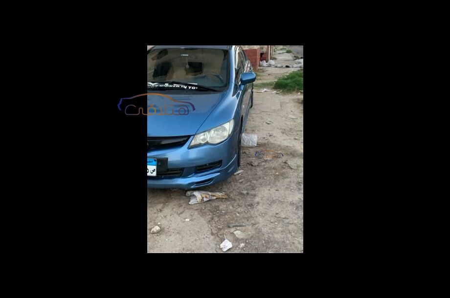 Civic Honda أزرق
