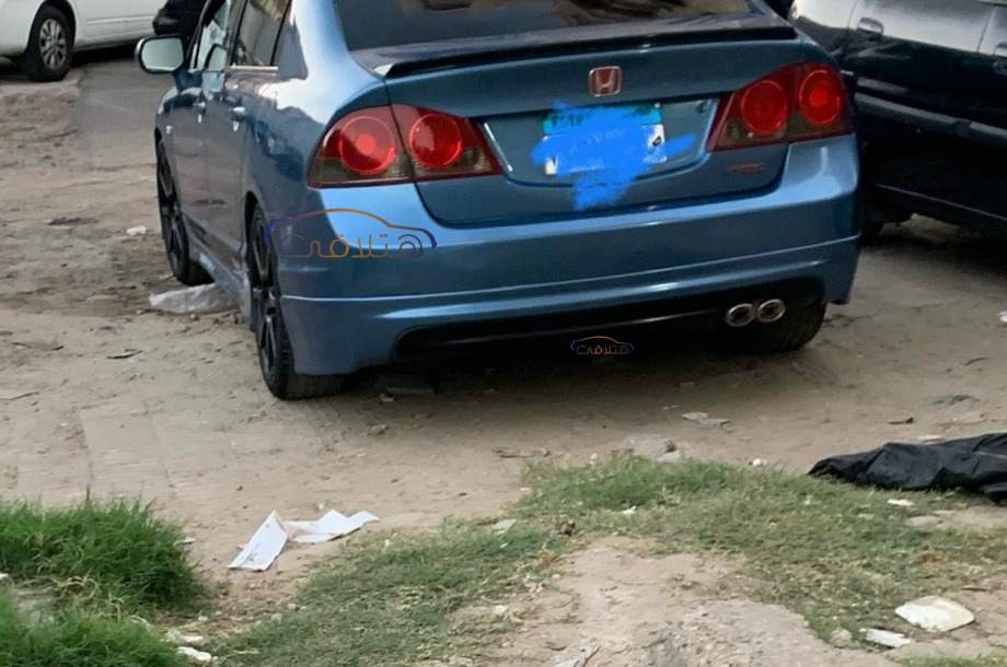 Civic Honda أزرق