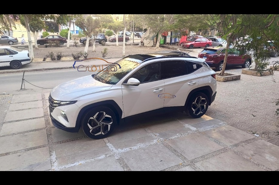 Tucson Hyundai أبيض