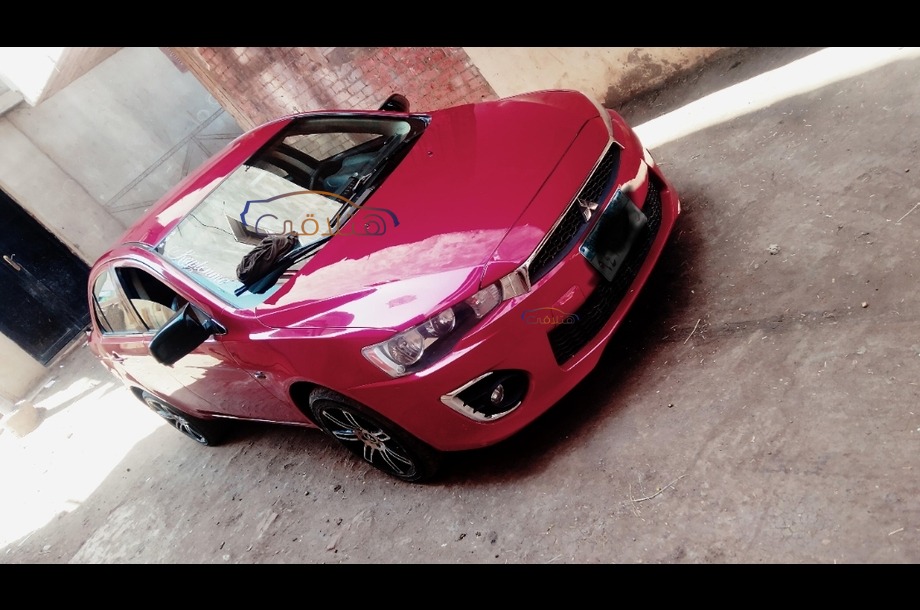 Lancer EX Shark Mitsubishi Red