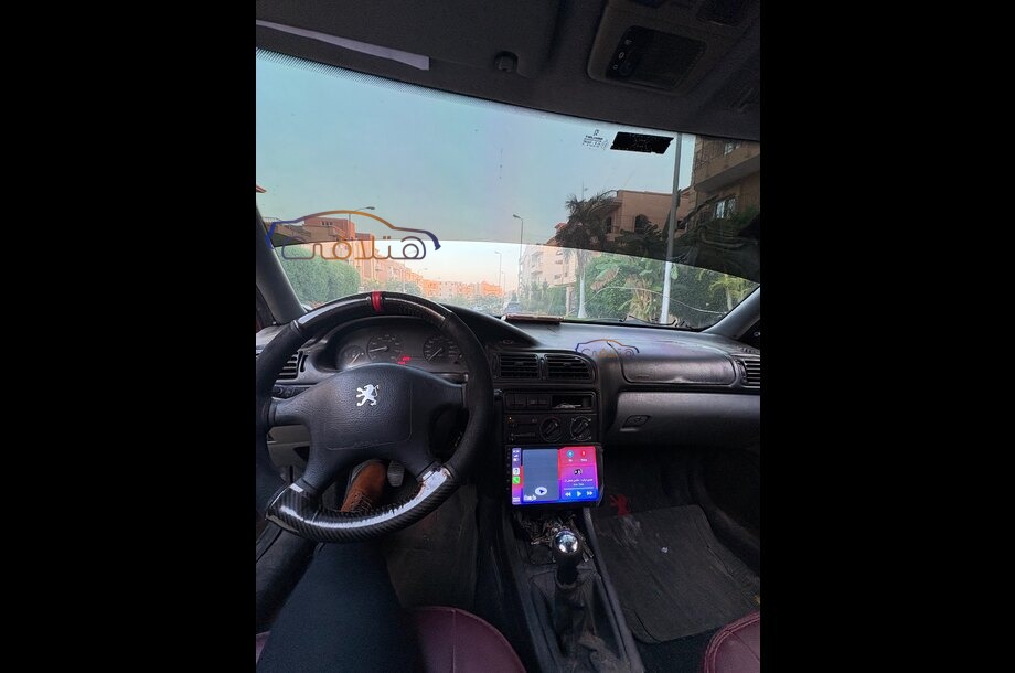 406 Peugeot Dark red