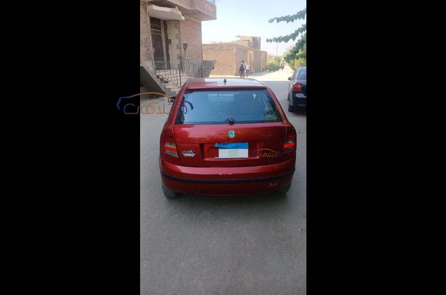 Fabia Skoda Red