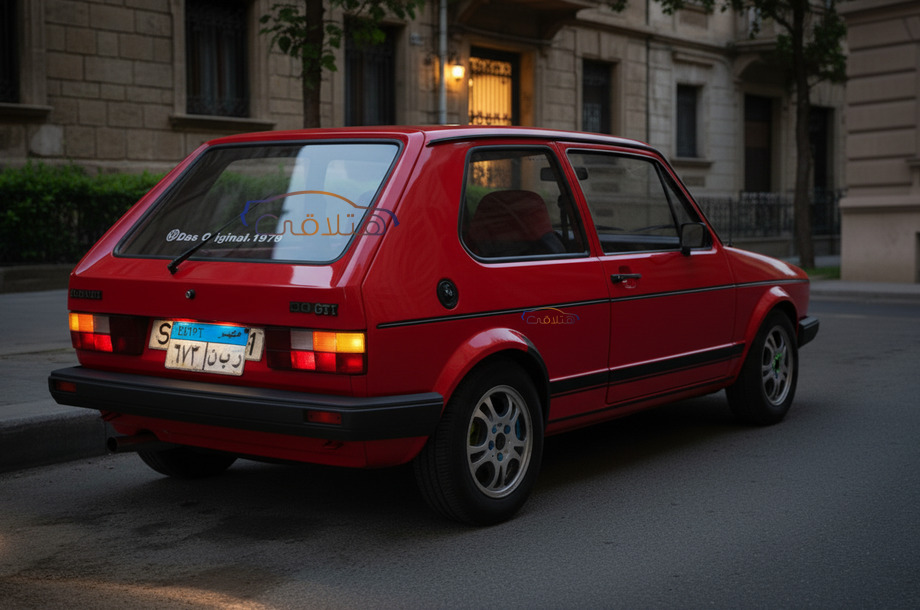 Golf 1 Volkswagen Red