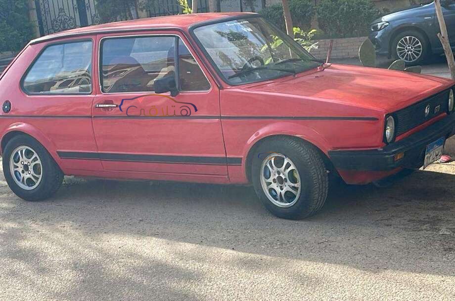 Golf 1 Volkswagen Red