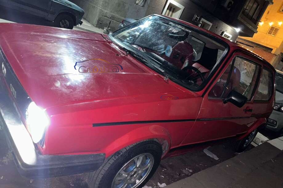 Golf 1 Volkswagen Red