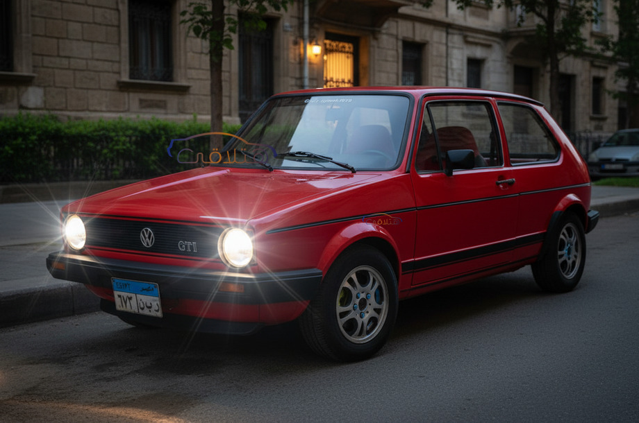 Golf 1 Volkswagen Red