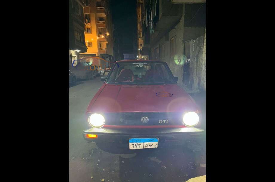 Golf 1 Volkswagen Red