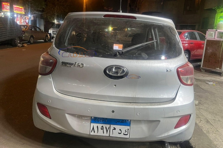 Grand i10 Hyundai فضي
