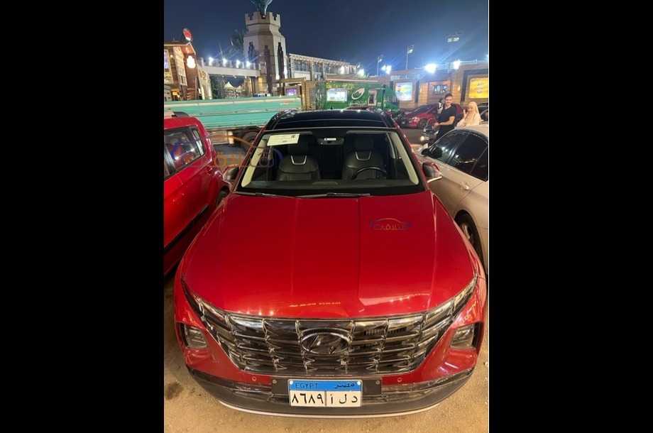 Tucson Hyundai Dark red