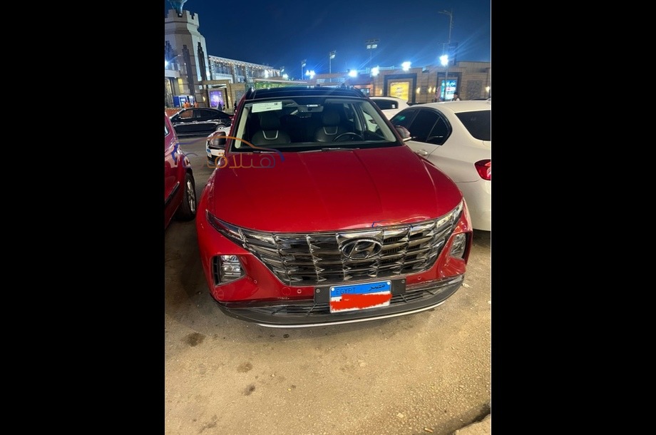 Tucson Hyundai Dark red