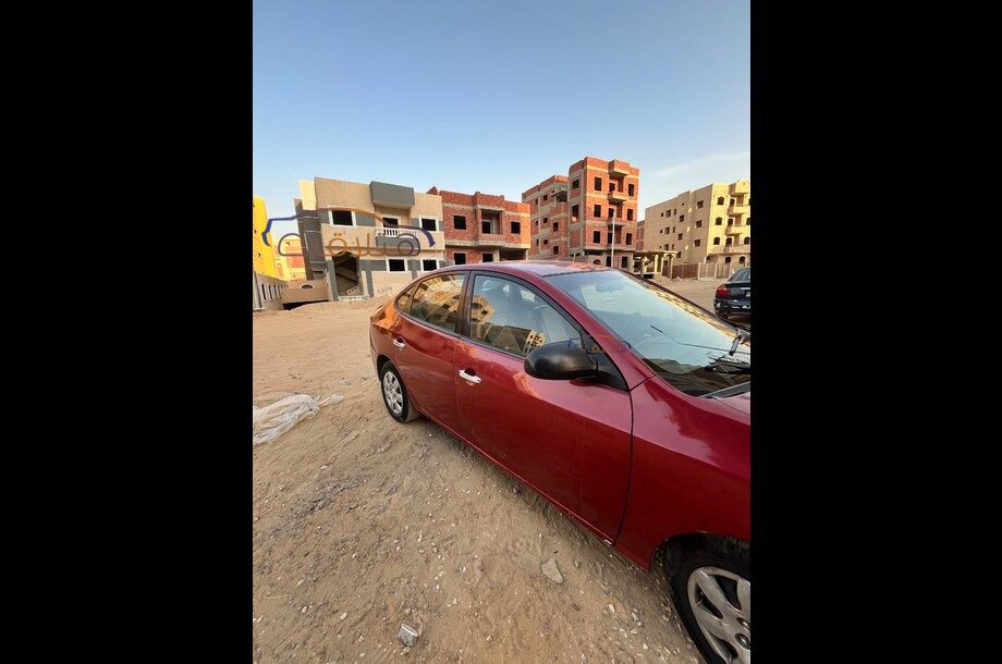 Elantra Hyundai Red