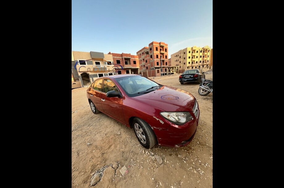 Elantra Hyundai Red