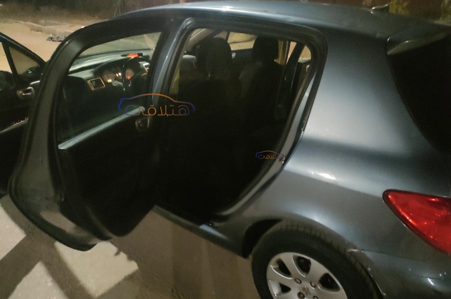 307 Peugeot رمادي