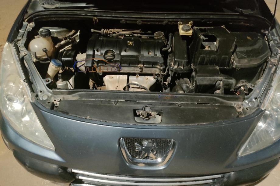 307 Peugeot رمادي