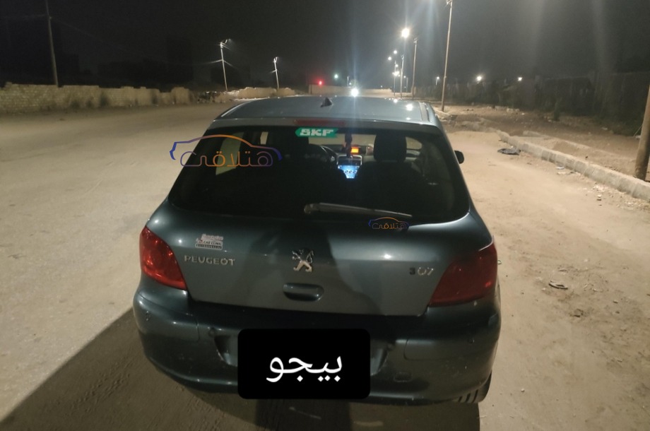 307 Peugeot رمادي