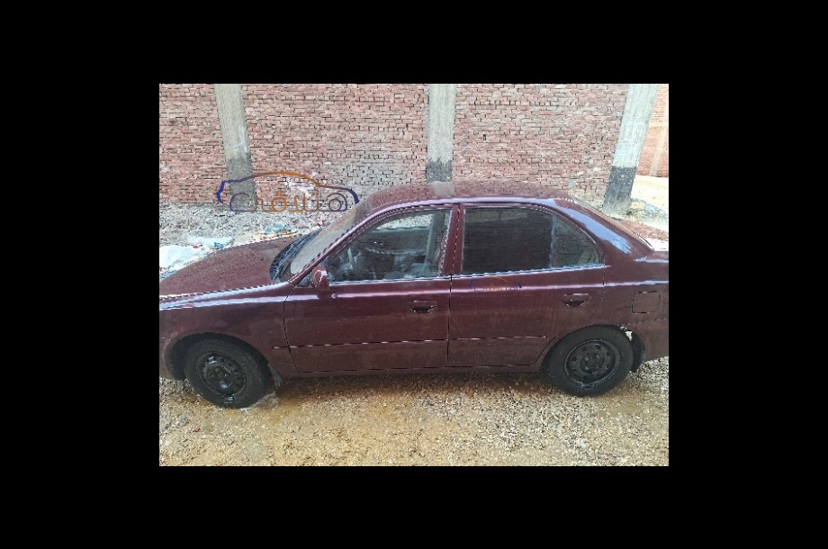 Verna Hyundai Dark red