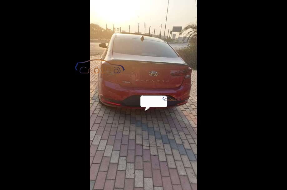 Elantra AD Hyundai Dark red
