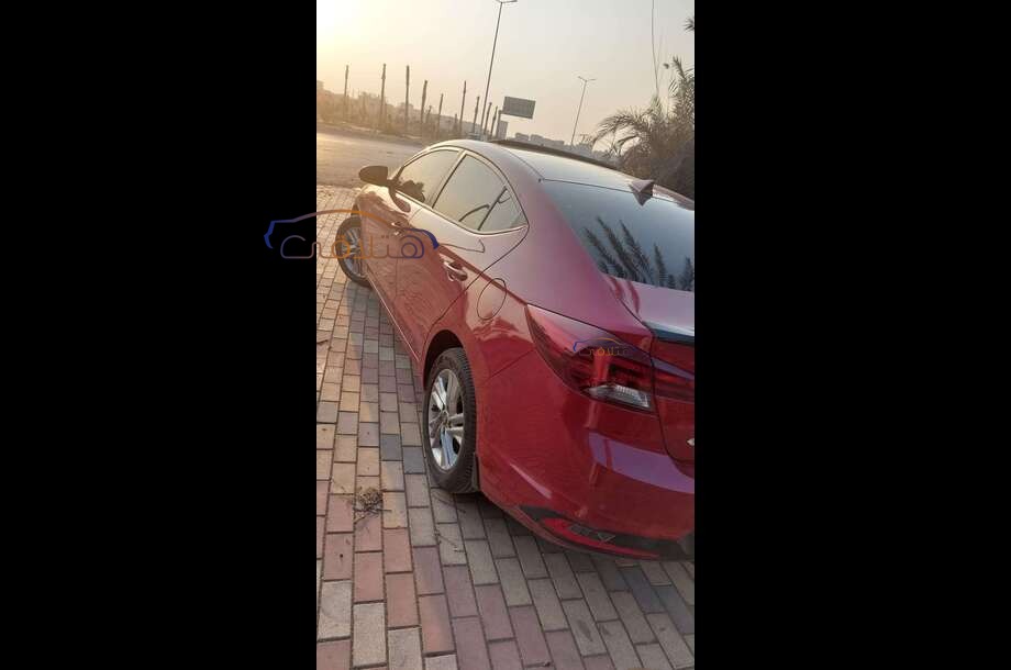 Elantra AD Hyundai Dark red