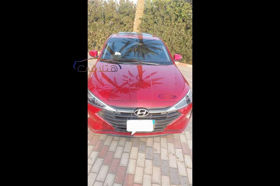 Elantra AD Hyundai Dark red