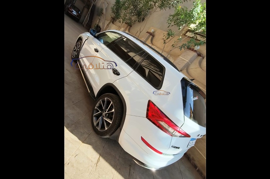Kodiaq Skoda أبيض