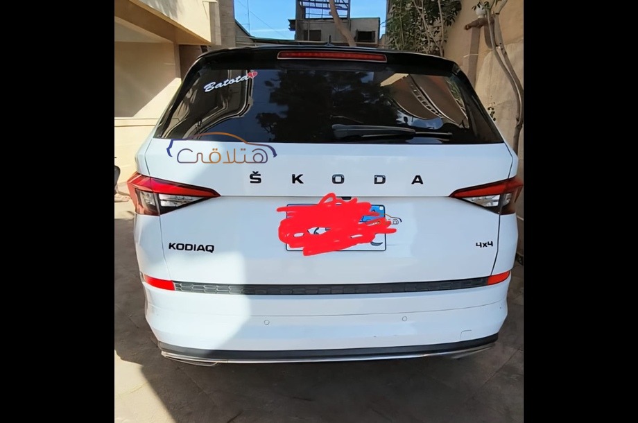 Kodiaq Skoda أبيض