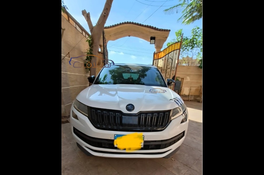 Kodiaq Skoda أبيض