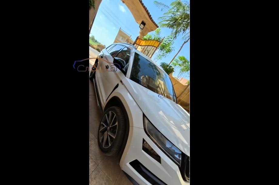 Kodiaq Skoda أبيض