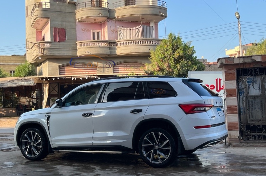 Kodiaq Skoda أبيض