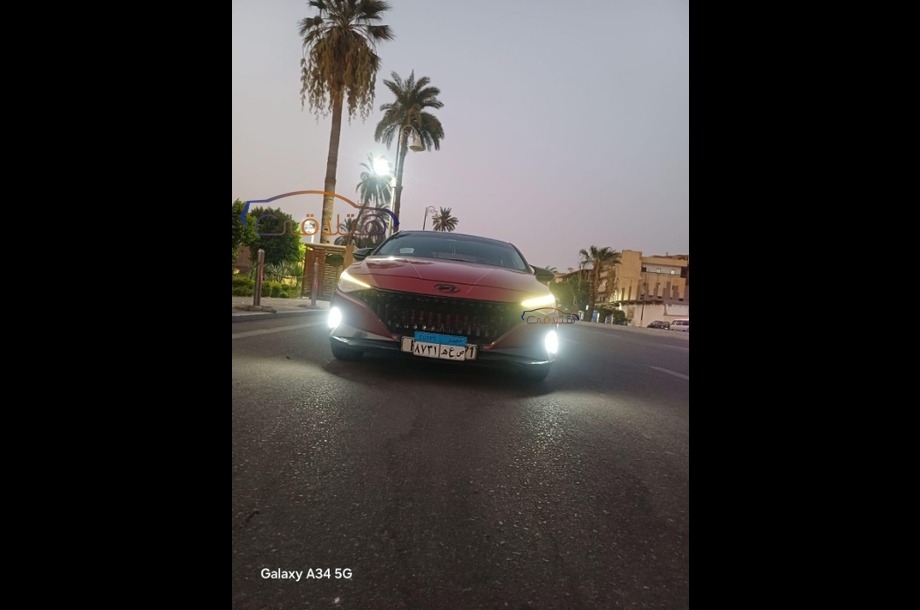 Elantra CN7 Hyundai Red