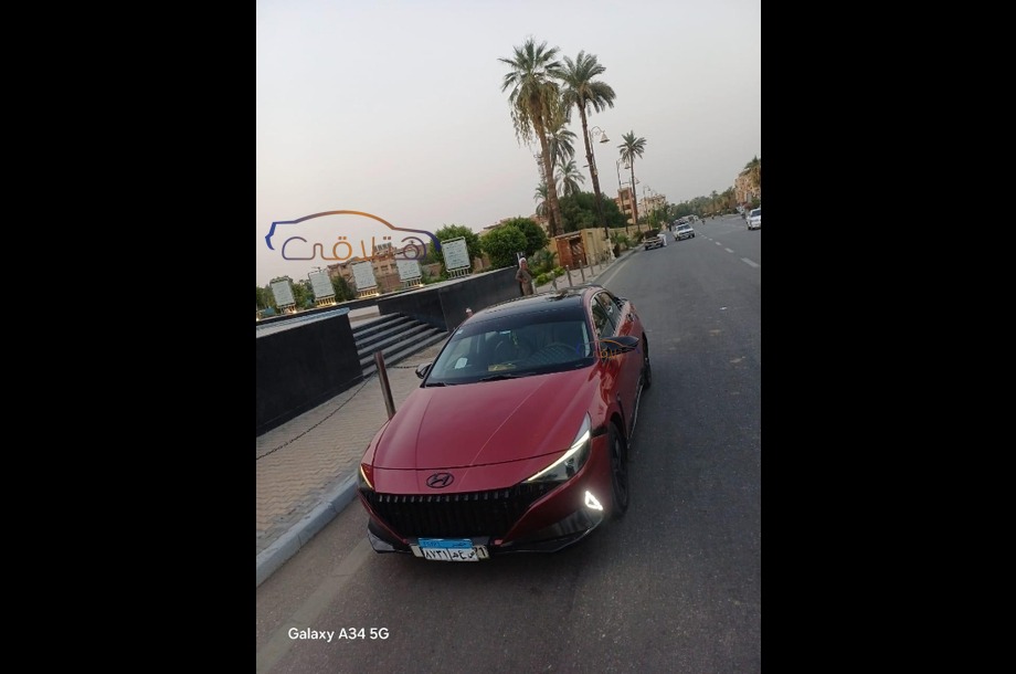 Elantra CN7 Hyundai Red