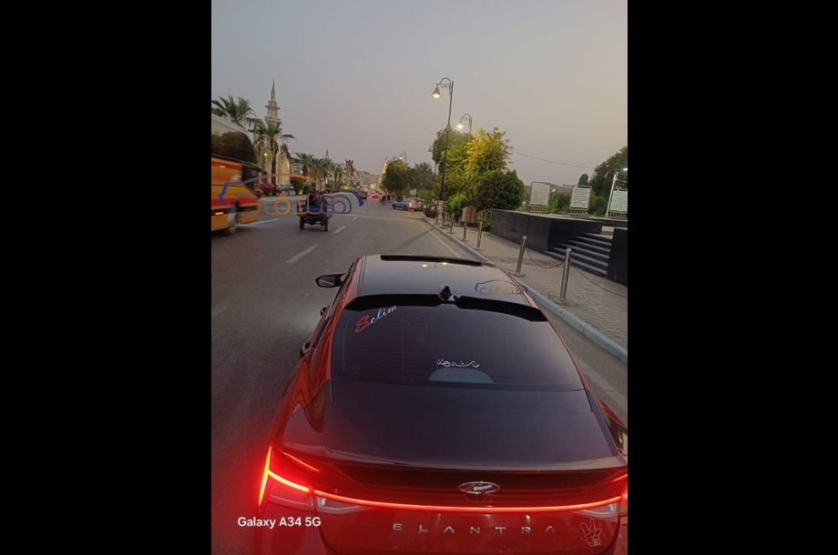 Elantra CN7 Hyundai Red