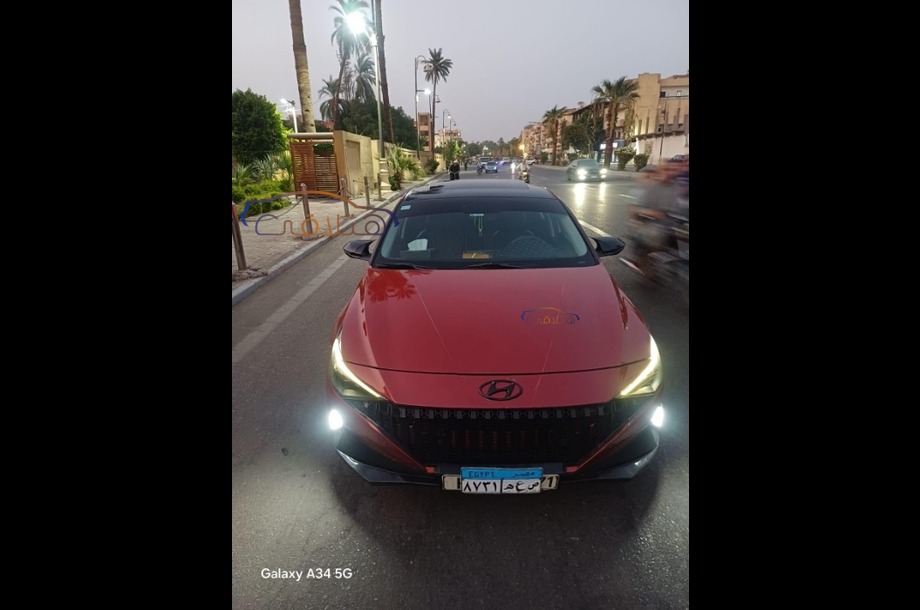 Elantra CN7 Hyundai Red