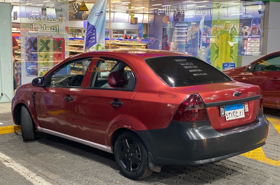 Aveo Chevrolet Red