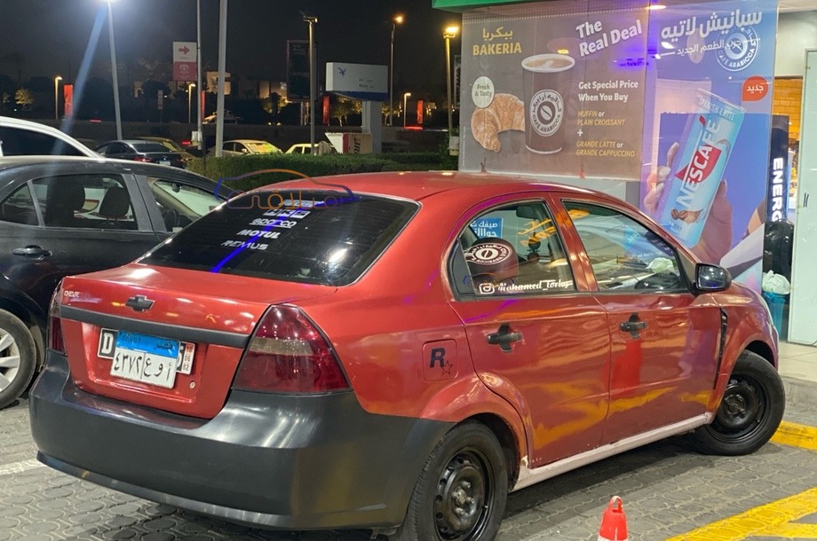 Aveo Chevrolet Red